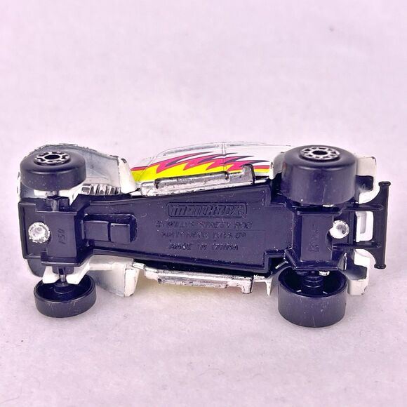 Vintage 1982 Matchbox White 33 WILLYS STREET ROD Pro Street Rare Pink Flame Old - Picture 9 of 11
